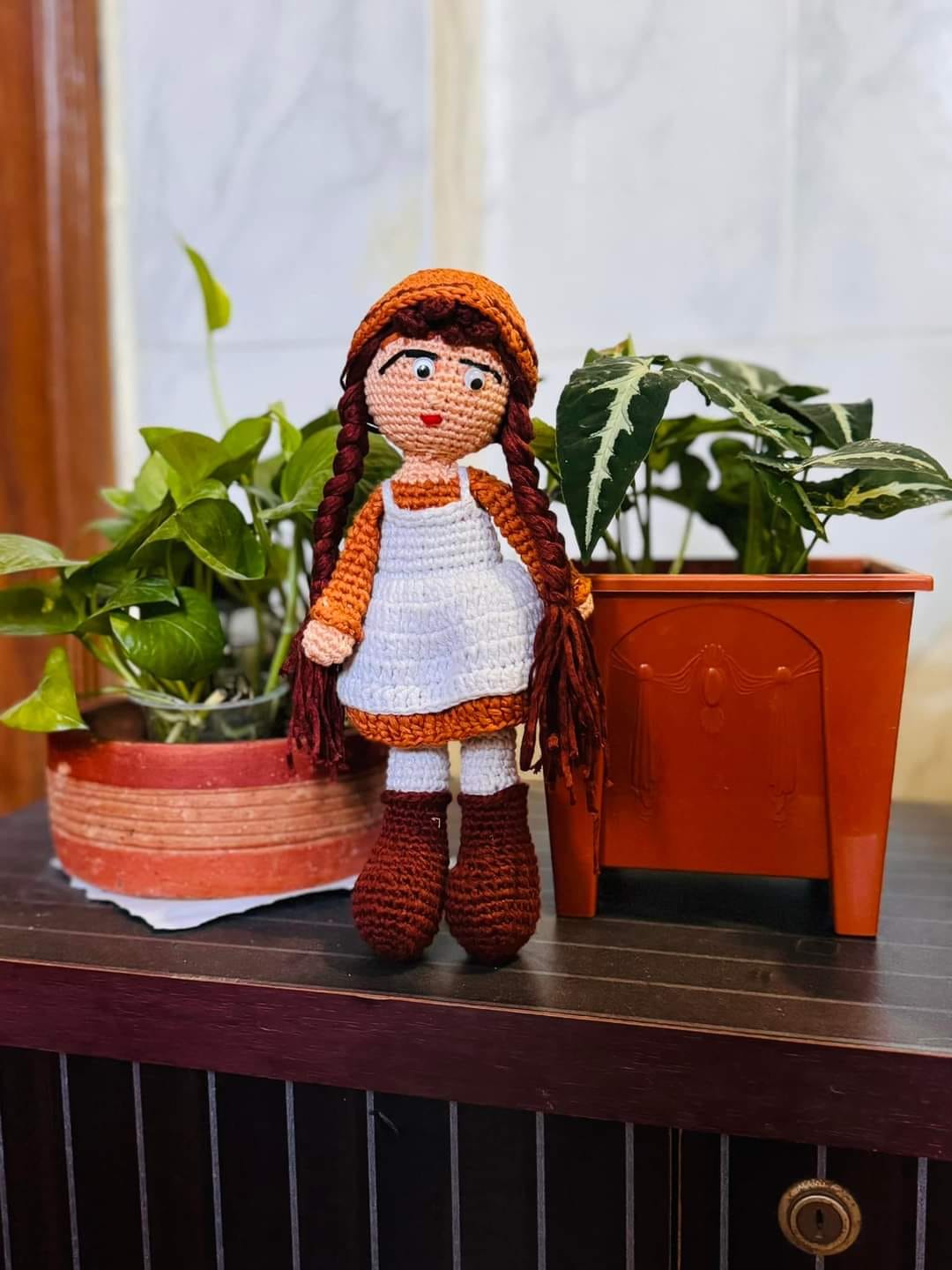 Amigurumi crochet doll